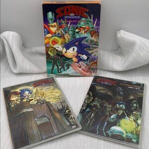 Sonic The Hedgehog DVD 1993 VTG The Complete Series - Used Very Good Condition